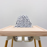 IKEA Highchair Cushion Cover - Dalmatian Spotty Print