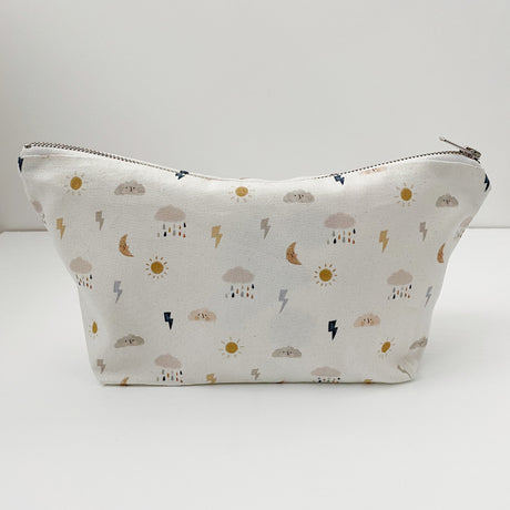 Nappy Wallet - Weather Print | Bobbin and Bumble.