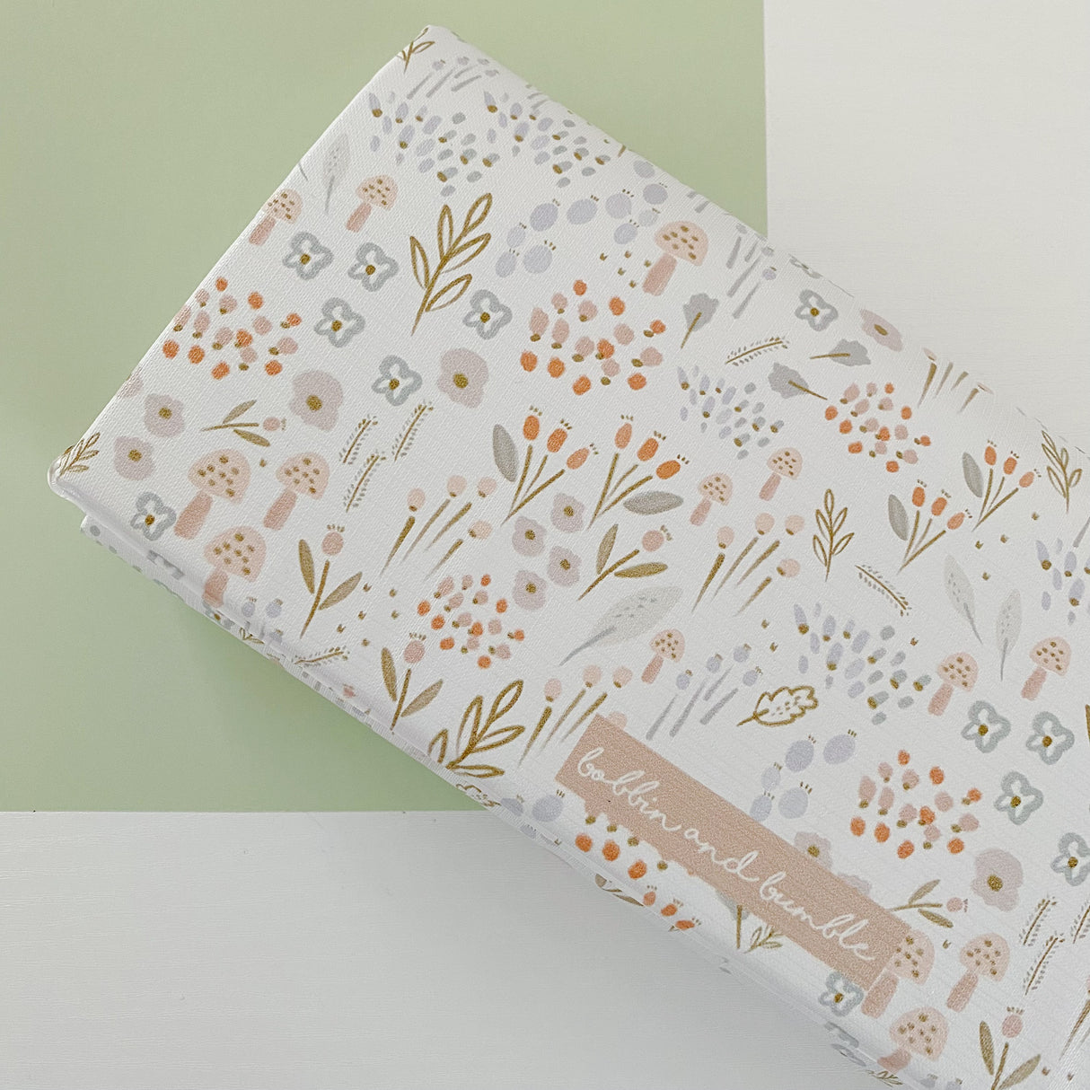 Folding Baby Changing Mat - Woodland Floral