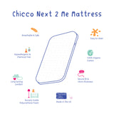 Chicco Next2Me Mattress – Nursery Grade Foam with Organic Cotton Cover | Bobbin and Bumble.