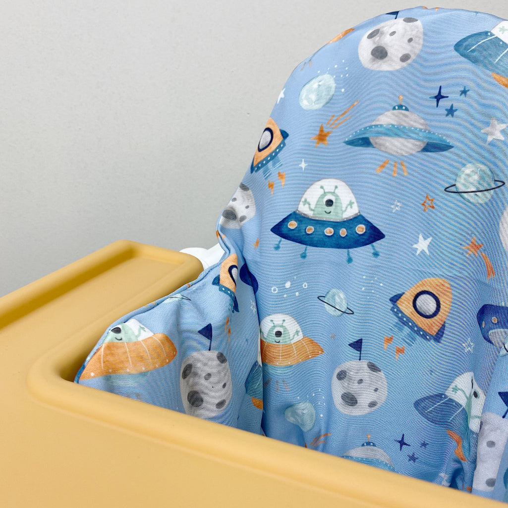 IKEA Highchair Cushion Cover - Space Print