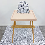 IKEA Highchair Cushion Cover - Dalmatian Spotty Print