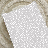 Anti-Roll Wedge Changing Mat - Grey Spots