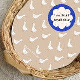 Splash White Goose PVC Changing Basket Liner | Bobbin and Bumble | Bobbin and Bumble.