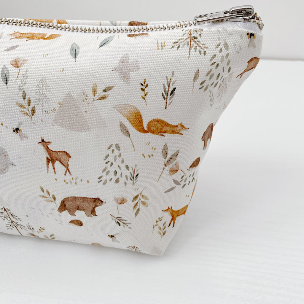 Nappy Wallet - Woodland Animal Print | Bobbin and Bumble.