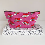 Nappy Zip Wallet - Girl Power Print | Bobbin and Bumble.