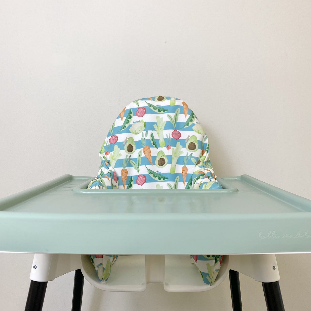 IKEA Highchair Cushion Cover - Vegetable Patch | Bobbin and Bumble.