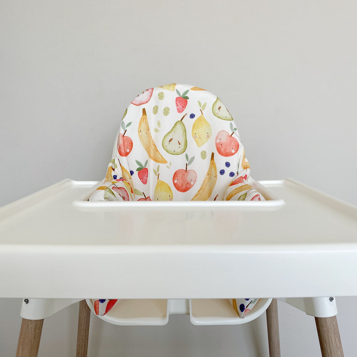 IKEA Highchair Cushion Cover - Fruit Squash Print | Bobbin and Bumble.