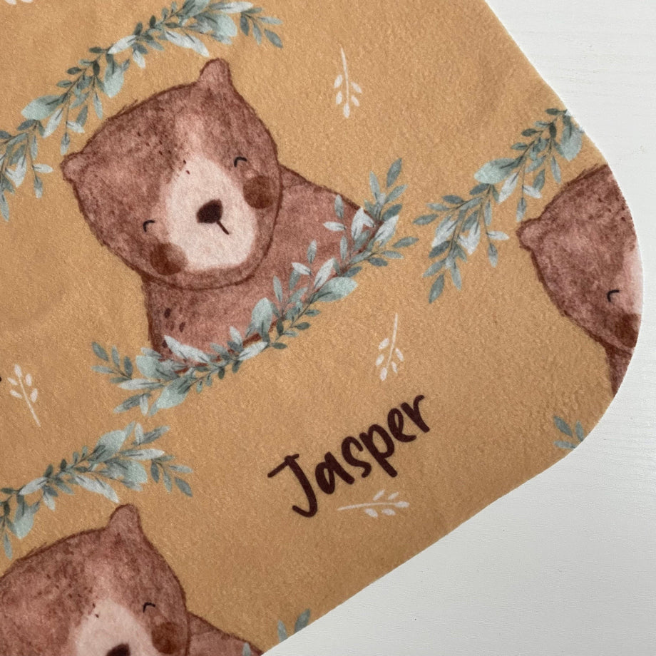 Bear baby hot sale blanket