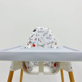 IKEA Highchair Cushion Cover - Alphabet Print | Bobbin and Bumble.