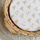 Teddy Bears PVC Changing Basket Liner | Bobbin and Bumble | Bobbin and Bumble.