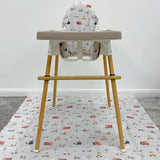 Splash mat -  Traffic Print | Bobbin and Bumble.