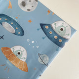 Splash mat - Space Print | Bobbin and Bumble.