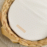 Gold Stars PVC Changing Basket Liner | Bobbin and Bumble | Bobbin and Bumble.