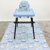 Splash mat - Space Print | Bobbin and Bumble.