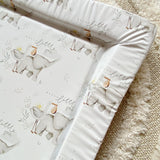 Deluxe Baby Changing Mat - Hello Baby Unisex Print | Bobbin and Bumble.