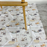 Splash mat - Digger Land Print | Bobbin and Bumble.