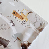 Splash mat - Digger Land Print | Bobbin and Bumble.