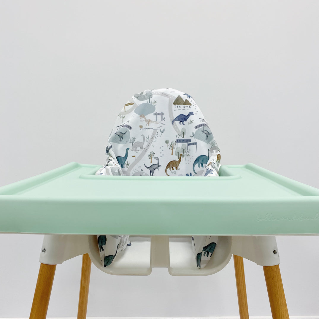 IKEA Highchair Cover - Dino Land Print