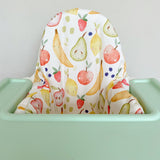 IKEA Highchair Cushion Cover - Fruit Squash Print | Bobbin and Bumble.