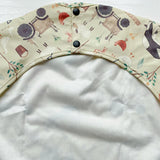 Long Sleeved Baby Bib - Farm Yard Print | Bobbin and Bumble.