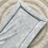 Deluxe Baby Changing Mat - Hot Air Balloons Print | Bobbin and Bumble.