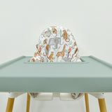 IKEA High Chair waterproof Cover - Jungle Animals Print | Bobbin and Bumble.