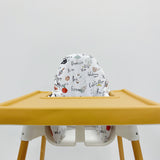 IKEA Highchair Cushion Cover - Alphabet Print | Bobbin and Bumble.