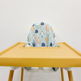 IKEA High Chair Cushion Cover - Little Monsters Print | Bobbin and Bumble.