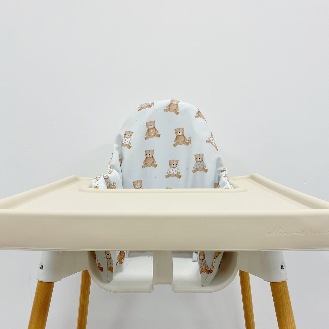 IKEA Highchair Cushion Cover - Teddy Bear Print | Bobbin and Bumble.