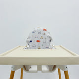 IKEA Highchair Cushion Cover - Traffic Print | Bobbin and Bumble.