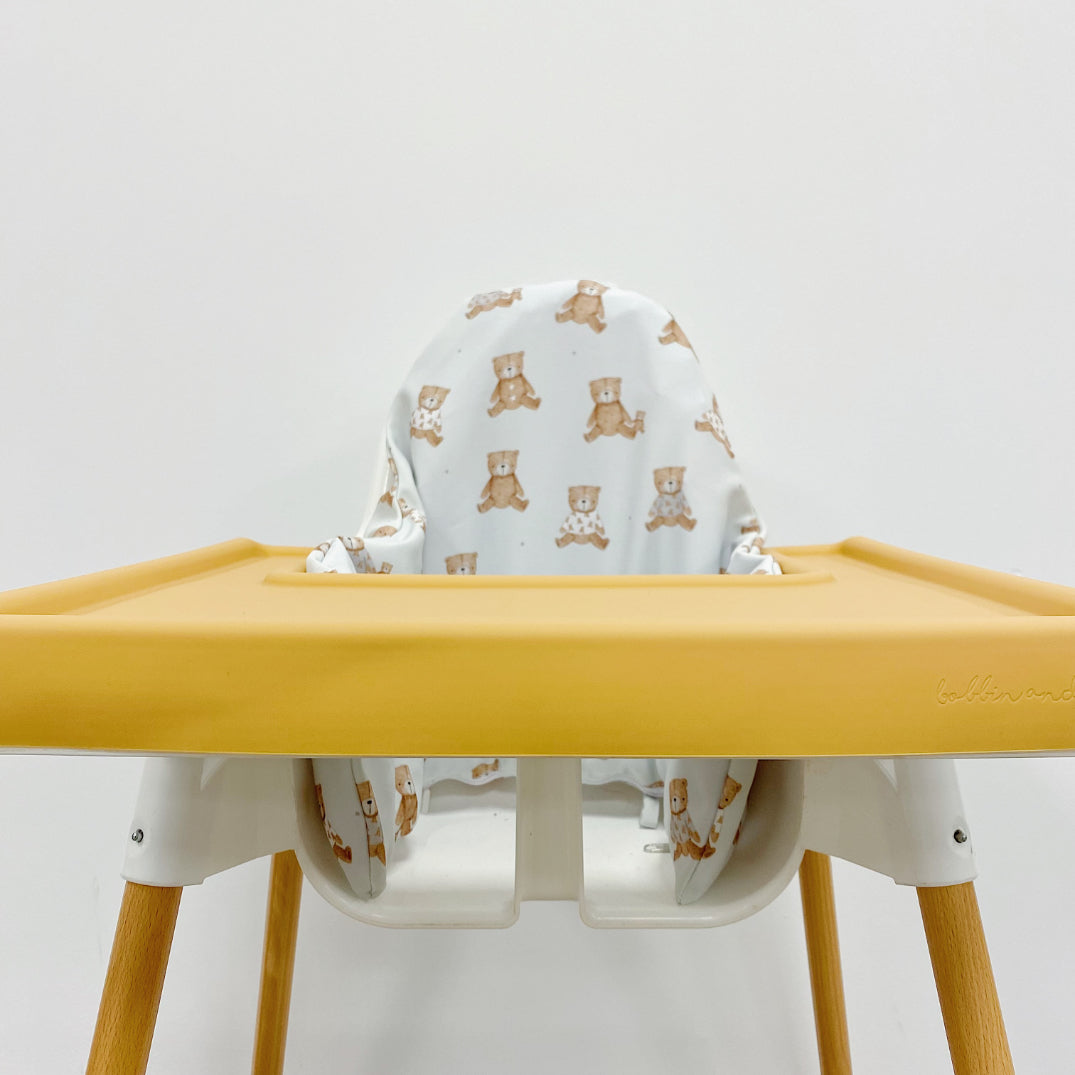 IKEA Highchair Cushion Cover - Teddy Bear Print | Bobbin and Bumble.