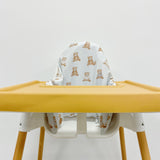 IKEA Highchair Cushion Cover - Teddy Bear Print | Bobbin and Bumble.