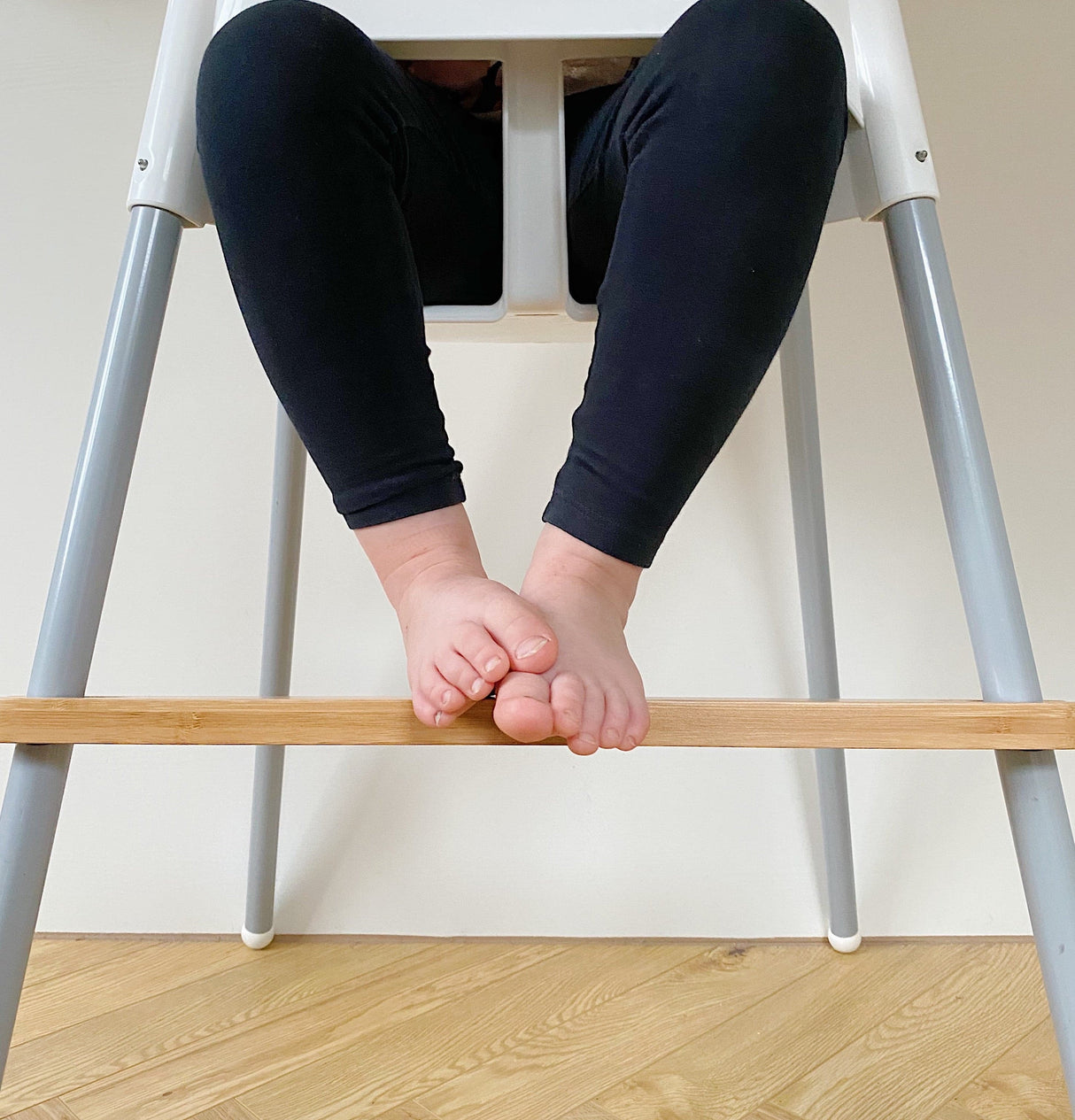 IKEA Highchair Footrest - Bamboo Wood | Bobbin and Bumble.