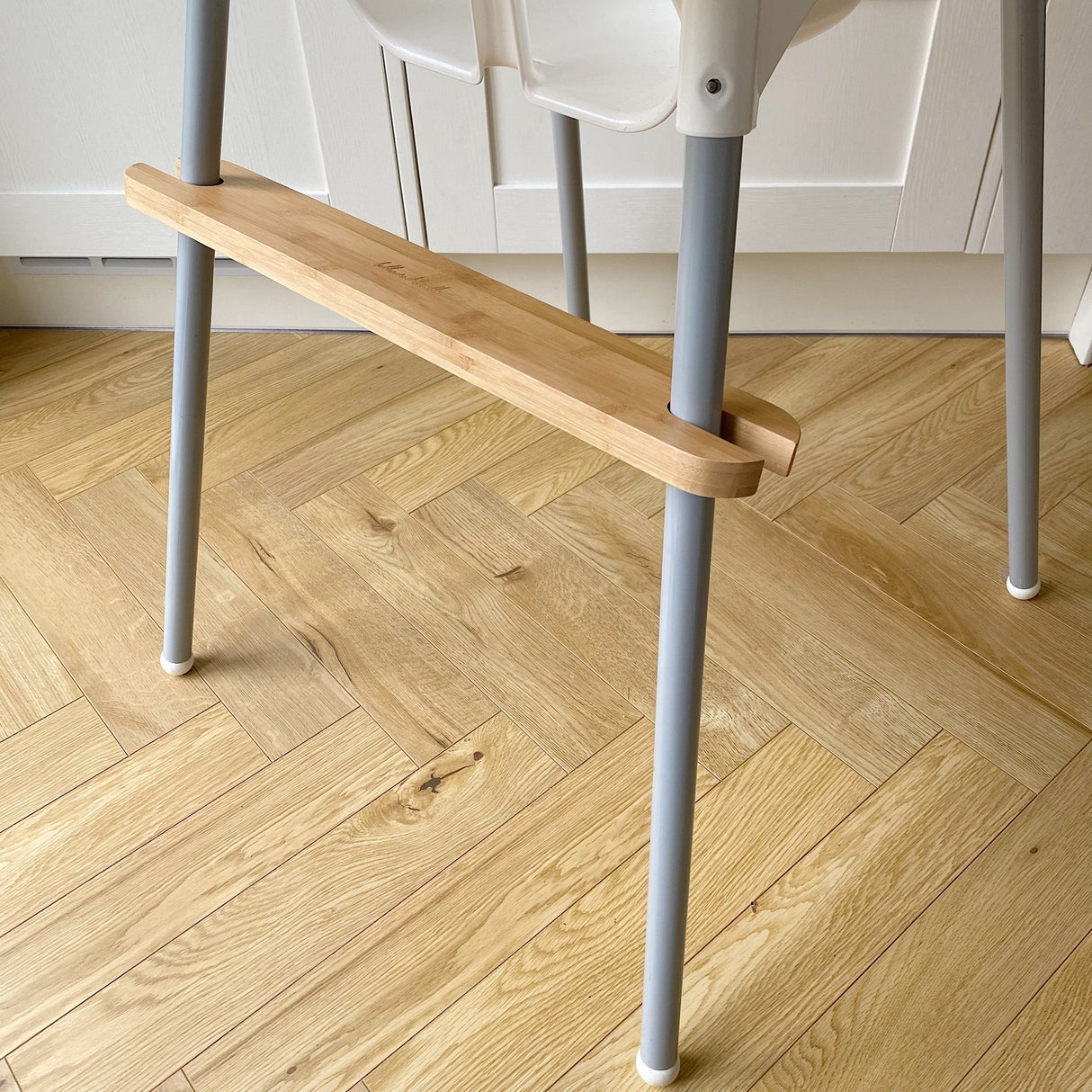 IKEA High Chair Foot Rest - Bamboo Wood | Bobbin and Bumble.