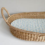 Basket Changing Mat - Daisy Print | Bobbin and Bumble.