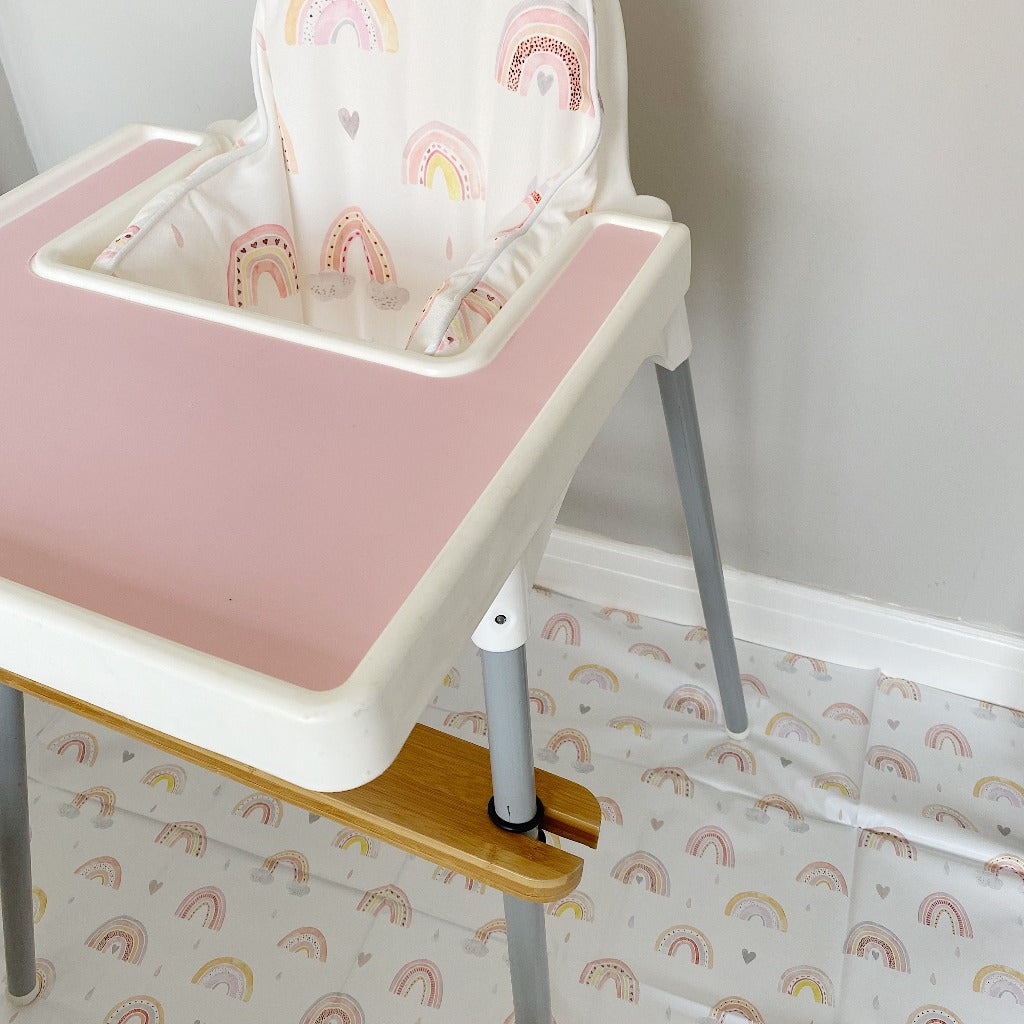 IKEA Antilop Highchair Cushion Cover - Beau Rainbow Print | Bobbin and Bumble.