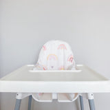 IKEA Antilop Highchair Cushion Cover - Beau Rainbow Print | Bobbin and Bumble.