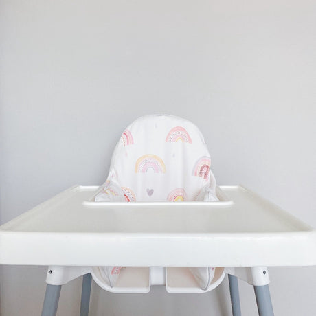 IKEA Highchair Cushion Cover - Beau Rainbow Print | Bobbin and Bumble.