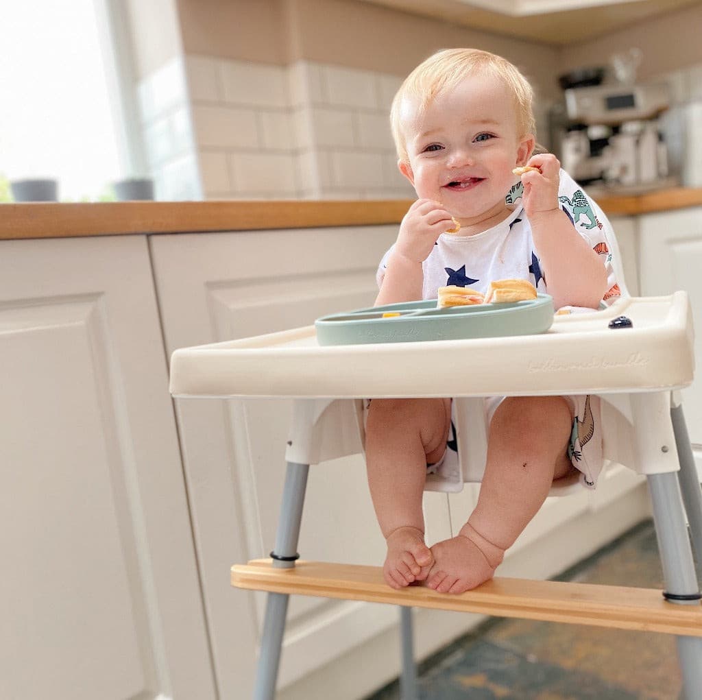 Dinosaur IKEA Antilop Highchair Cushion Cover | Bobbin and Bumble.