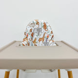 IKEA High Chair waterproof Cover - Jungle Animals Print | Bobbin and Bumble.