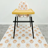 IKEA Highchair Cushion Cover - Leo Lion Print | Bobbin and Bumble.