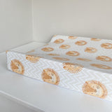 Anti-Roll Wedge Changing Mat - Lion Print | Bobbin and Bumble.