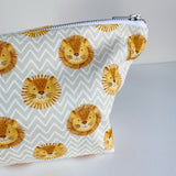 Nappy Wallet - Leo Lion Print | Bobbin and Bumble.