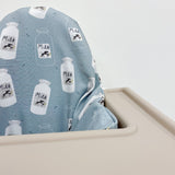 IKEA Highchair Cushion Cover - Milk Cow Print | Bobbin and Bumble.