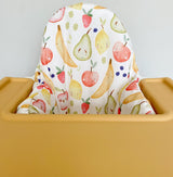 IKEA Highchair Cushion Cover - Fruit Squash Print | Bobbin and Bumble.