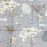 Splash Mat -  One World Print | Bobbin and Bumble.