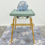 Splash Mat -  One World Print | Bobbin and Bumble.