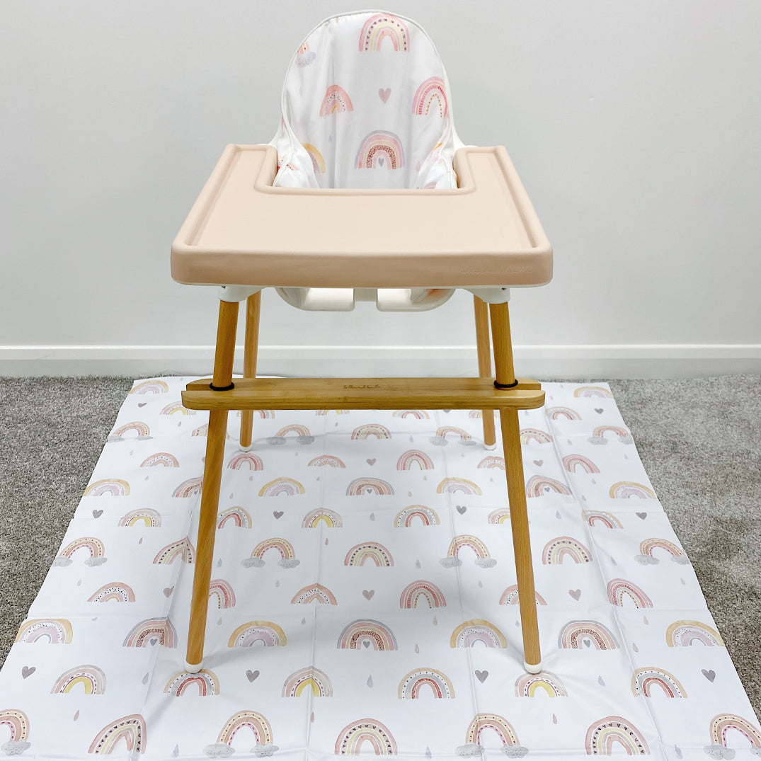 IKEA Highchair Cushion Cover - Beau Rainbow Print