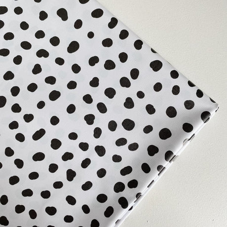 Splash mat - Monochrome Spotty Polka Dot | Bobbin and Bumble.